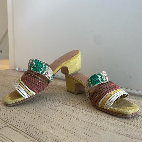 Rachel Comey colourblock slides - Picture 3 of 7